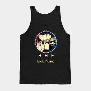 Exit Music on Guitar Tank Top